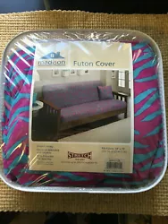 FUTON COVER. Stretch Jersey. 5% Spandex. 95% Polyeaster. Stretches up to 30% for a Perfect Fit.