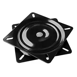 This flat swivel plate is full ball bearings and no need a plastic race to keep the ball bearings separated apart from...