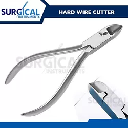 Pin & Ligature Cutter Soft & Hard Wire Cutter With Tip Orthodontic. Pliers in Orthodontic Dentistry Hard Wire Cutter....