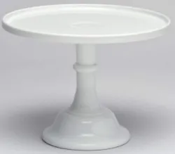 Milk Glass Plain & Simple Pattern Cake Stand. Due to the High Demand for these Cake Plates, they. Made in the USA by...