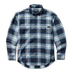 FR Plaid Long Sleeve Twill Shirt.