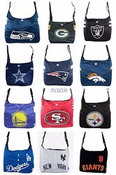 Jersey Tote Bag Purse. High quality bag made with jersey style material. ·Authentic Team Jersey Material. ·Interior...