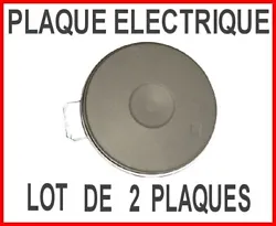 1 plaque/ DIAMÈTRE 145 MM 1000 W 230 V cercle 4 mm. et sur les plaques de cuisson traditionnelle. 1 plaque/ DIAMÈTRE...