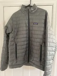 Patagonia nanopuff jacket mens medium. Condition is New with tags. Shipped with USPS Ground Advantage.