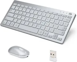 This white wireless keyboard and mouse bundle is perfect for all your gaming needs. The plug and play feature makes it...
