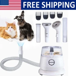 Multi-functional pet grooming vacuum kit: This all-in-one pet grooming kit combines the convenience of a vacuum cleaner...