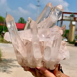 Material: Natural Crystal. All the pictures are taken in normal sunlight.