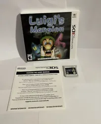 Luigis Mansion - Nintendo 3DS CIB.