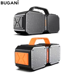 BUGANI Bluetooth Speaker, M83Portable Bluetooth Speakers,Bluetooth 5.0,Waterproof, Wireless Speakers,40W Super Power,...