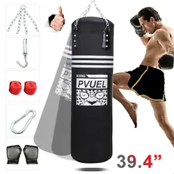 1 x Sandbag Chain. 100cm Height Boxing Punching Bag. Boxing Punching Bag Load Capacity Can not Exceed 30kg;. 1 x Boxing...