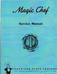Learn how to cure issues quickly like a well-seasoned antique stove pro. The Magic Chef Stove Manual is truly one of...