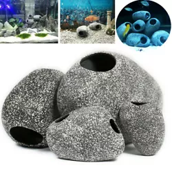 Can be used as sanctuary and breeding & resting place. - Best decoration for your aquarium. - High quality material...