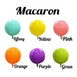4D Sphere Style Foil Balloon in 4 Sizes - 10