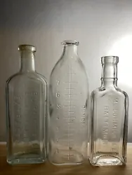 All dug bottles from same location in West Virginia  embossed bottles No damage; needs some additional cleaning