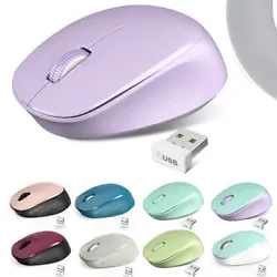 Portable Wireless Mouse. Pls Note: This mouse is connected by USB receiver, will NOT compatible with the devices which...