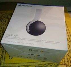 SONY Casque-Micro Sans Fil Pulse 3D pour PlayStation 5 Compatible PS4 Blanc.  Emballage un peu abîmé(voir photo...