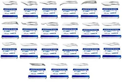ITEM : NON-STERILE 100 Scalpel Blades Individually Wrapped and Sealed Hobby Crafts Derma planning. Ultra Sharp Long...