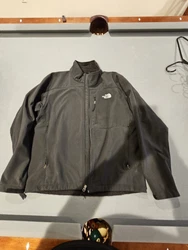 north face jacket mens.  Pre-owned, no rips tears or stains.  Sold as is