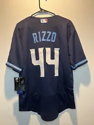 Adult medium jersey. With tags!Show your love for the Cubs with this #44 Rizzo City Connect Baseball Jersey. Made with...