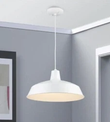 Bel Air Lighting Sherman 1-Light Hanging Kitchen Pendant Light with Metal Shade.
