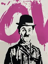 Mr Brainwash. It’s one of his most recognizable and admired images of charlie chaplin. Edition of 250 signed numbered...