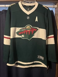 NHL Minnesota Wild #20 Hockey Jersey New Youth Size L/XL. Brand new with tags