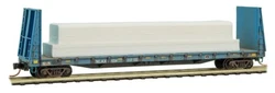 Echelle N 1/160 Micro Trains Collection NASA #9 054 00 220 - Wagon plat 61, Cloison #124. N scale 1/160 MicroTrains...
