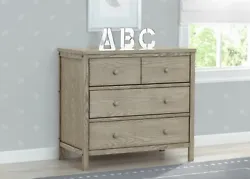 We love farmhouse-inspired style, and this dresser is perfect for adding a rustic touch to your space. Simple lines and...