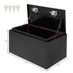 This is our Aluminum Truck Tool Box, Perfect for Trucks, RV, ATV, Garage storage, Trailer, Job site, Flatbed, as a tool...