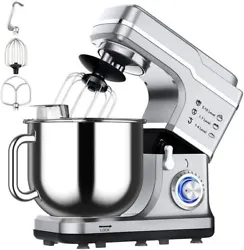 This stand mixer has a handle that is more convenient to hold. All of the accessories are dishwashers available, you...