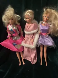 Three dolls are very cute and from the 1980s. No shoes.