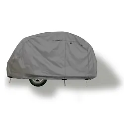 EliteShield Premium Teardrop Teavel Trailer Camper Cover. Sized to fit all teardrop trailers and small campers. ALL...