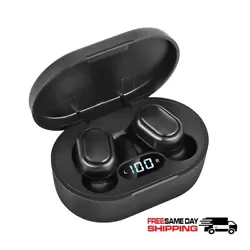 In-Ear Headset TWS. Waterproof Bluetooth Earbuds Stereo Sport Wireless Headphones. 2 Bluetooth-Compatible headset (left...
