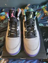 Size 11.5 Orig Belair Jordan Retro 5 super clean only worn 1x orig box included please look at pictures feel free to...