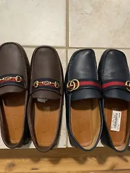 lot of gucci shoes. Size 40 Both pair of shoes came from Nordstrom I have paperwork on them if needed. No original box...
