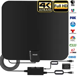 Free HD Channels: with WGGE TV antenna Save money for you! Never pay expensive cable or satellite fees again! HD...