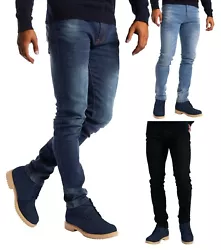 For a casual yet sophisticated look. MATERIAL :Denim Jeans. Fit: Skinny. Exact Material: Stretch Denim. Closure: Zip...