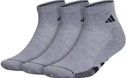 Get style and comfort for the court from these adidas Cushioned 3.0 Quarter Socks. Full cushioned footbed. Colors:...