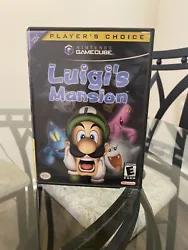 Luigi’s Mansion for GameCube - Case and Game only, no Manual - Tested and Works - light Scratches on disc don’t...