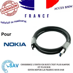 Original Câble Nokia Microsoft CA-232CD USB Type C.