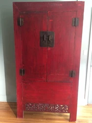 Beautiful antique armoire. Well solid build and in great condition. The interior is lined with soft silk dragon prints....
