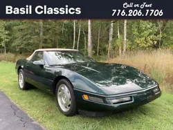 Another beautiful Basil Classic...this 1996 Chevrolet Corvette Convertible has been handpicked and meets Joe Basils...