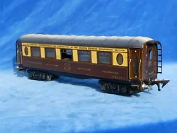 Old miniature car train - Superb ! To repair ! Voiturepour train miniature -Superbe!Rare!A Réparer! To repair : Two...