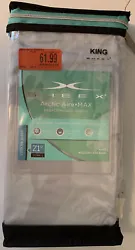 SHEEX Arctic Aire King Pillowcase in Light Blue (Set of 2). Condition is 