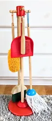 Let your little ones imagination soar with this Melissa & Doug Lets Play House Dust! Sweep! Mop! 6 Piece Pretend Play...