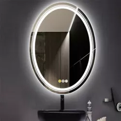 Upgrade design,compared to before, new LUVODI mirror features backlit light and front light. With US plug,you can...