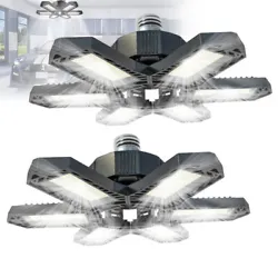 Product type: Deformable Ceiling Lights. Garage Light Easy to Install, No Wiring Required: The deformable LED garage...
