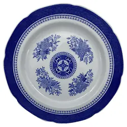 Pattern: Fitzhugh. Manufacturer: Spode. Product type: Dinner plate.