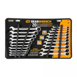 Quickly ratchet nuts and bolts without removing the wrench from the fastener. Ratcheting box end needs as little as 5...