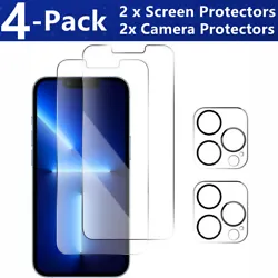 Tempered GLASS Screen Protector These Glass Protectors provide an ultra-clear, natural viewing experience with 99.99%...